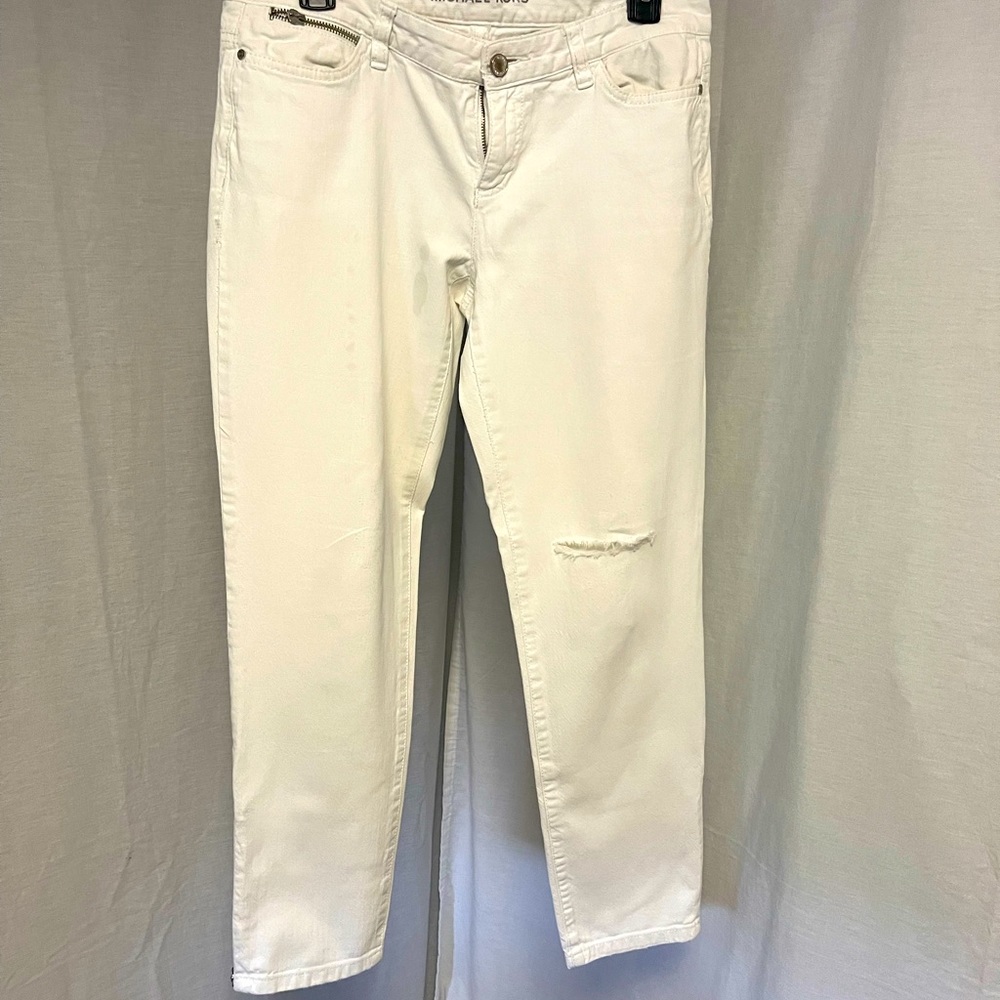 Michael Kors white jeans